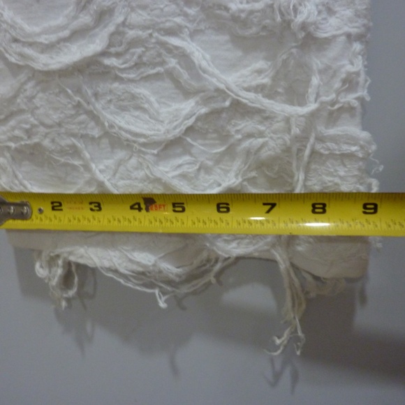 VINTAGE Y2K RIO COLLECTION WHITE WOMENS STACKED STRETCH PANTS LEGGING SIZE XL - Picture 8 of 9